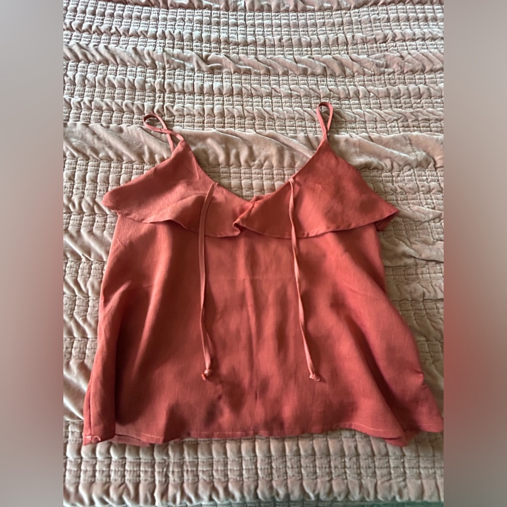 Orange Tank Top